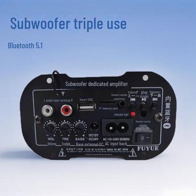5" digitaler Bluetooth-Subwoofer-Verstärker für die LKW-Montage, 12 V, mit 220 V-Stecker
