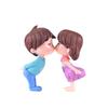 2Pcs Kiss Dolls Mini Landscape Ornaments Figurines Fairy Garden Dollhouse Decor