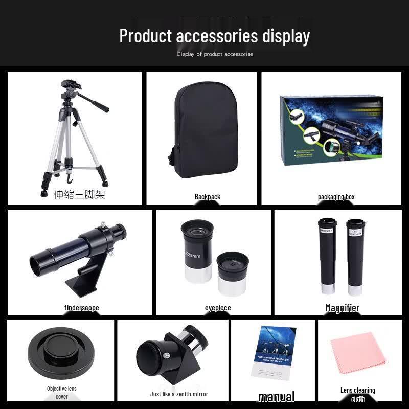 Miflame 80mm High Magnification Astronomical Telescope