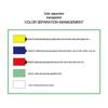 Red Anti-Mold Round PE Plastic Cutting Board, 40x6cm