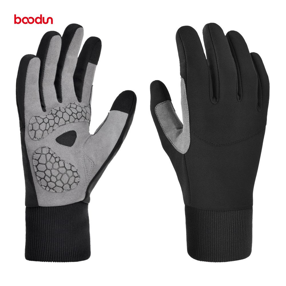 Touchscreen Warm Winter Cycling Gloves - Anti-Slip, Wear-Resistant for Outdoor Sports & Road Biking
