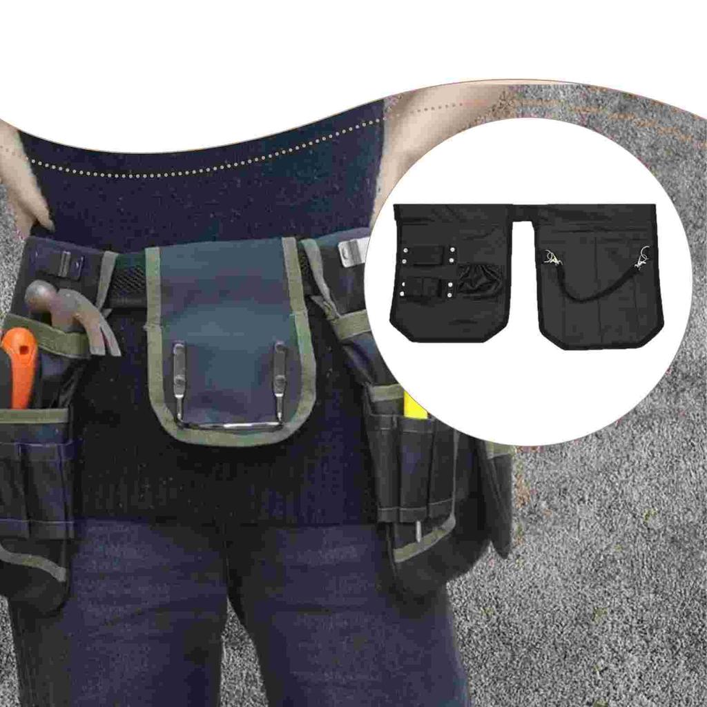 Electrician Waist Tool Bag Utility Gardening Belt Pouch Resistant Nylon for
