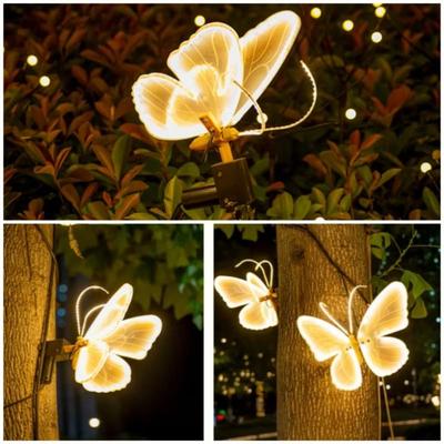 Butterfly Shape Butterfly Shape LED Light Strip Static Lighting  for Festival Home Party Holiday
