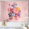 Colorful Expression Model Tapestry Wall Hanging Cartoon Kawaii Hippie Tapiz Art Simple Room Home Decor