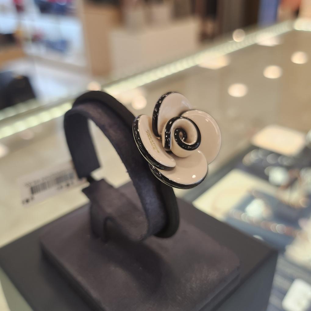 Atria Cellulose-Flower S Point Elastic Shoe WNSHSSR0007WHF