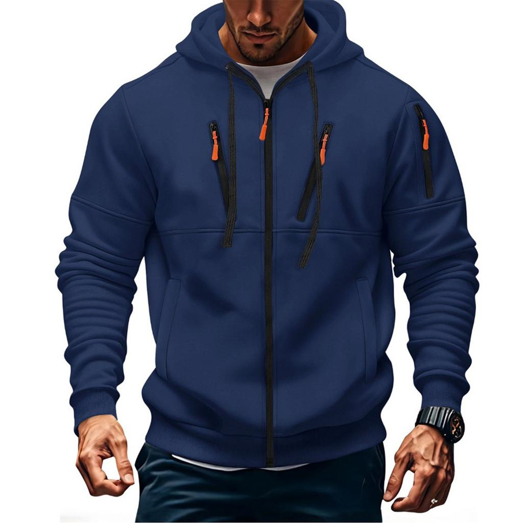 Hooded Sports Tracksuit Unisex Running Outfits Long Sleeve Pullover Hoodies Sweatshirt