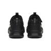 Anta Youth  Leather Soft Candy Shock Absorption Non-Slip Wear-Resistant Low-Top Running Shoes Kids sneaker Black 312245596N-5