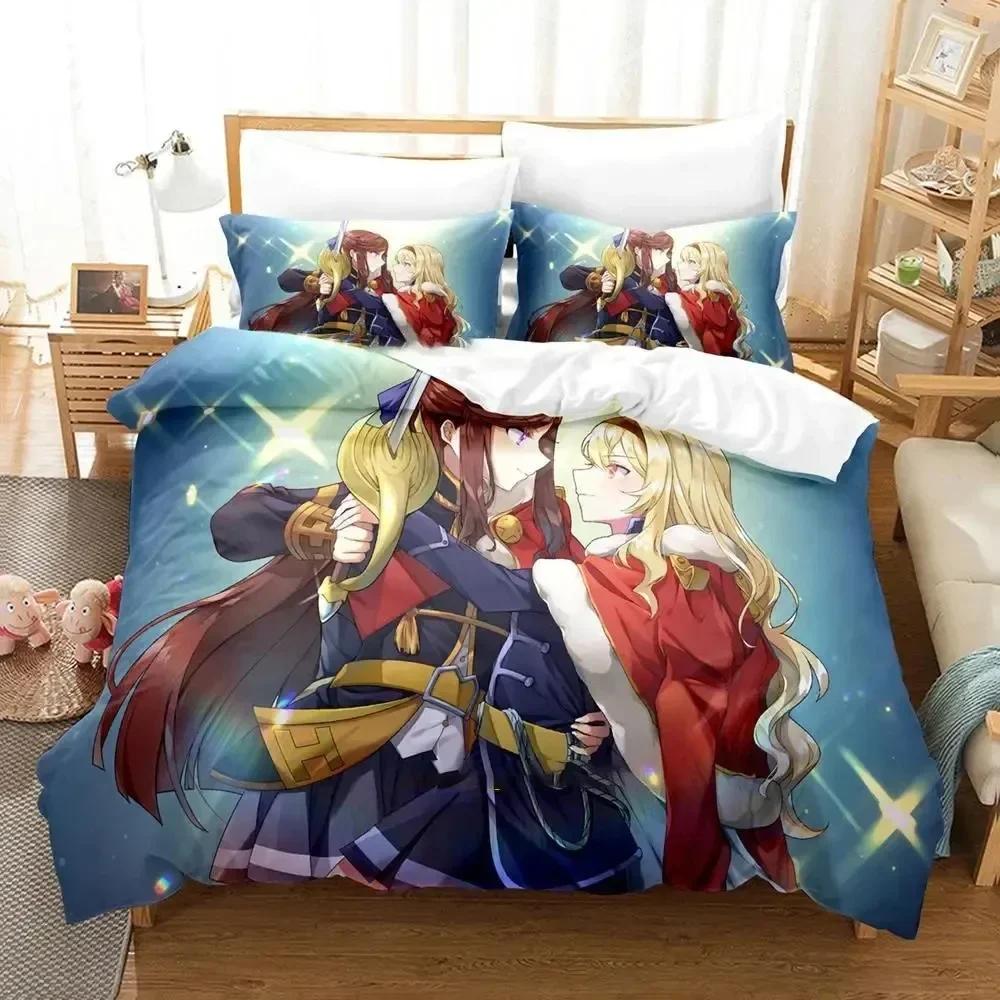 Anime Revue Starlight Bedding Set Boys Girls Twin Queen Size Duvet Cover Pillowcase Bed Kids Adult Fashion Home Textileextile