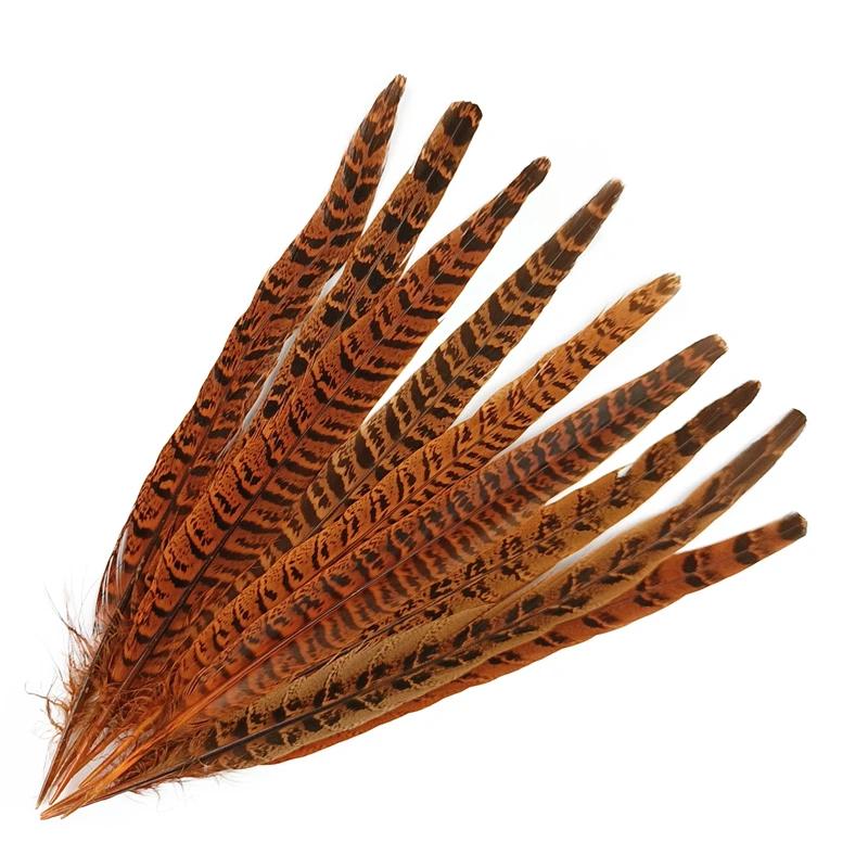 Colorful Pheasant Feathers Table Centerpieces Handicraft Accessories 25-30Cm Natural Plumes Diy Headdress Decoration