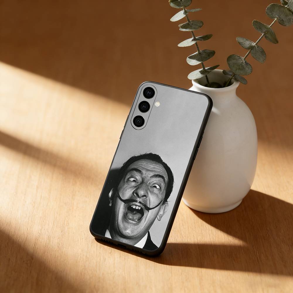 Artist S-Salvador Dalí Phone Case For Samsung Galaxy A91,80,73,72 ,71,53,52,32 ,31,22,21s,20,Soft Black Case