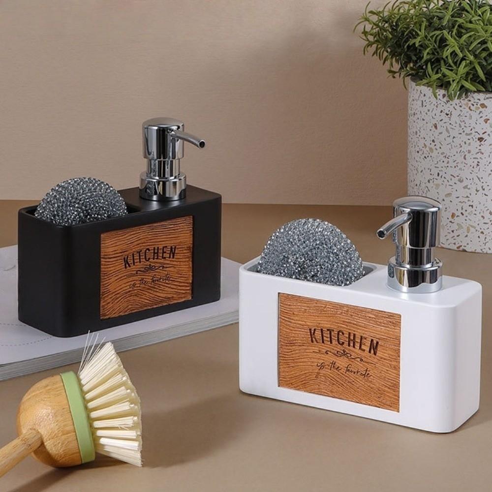 ABS Schwammhalter 160ml Flüssigseifenspender Küchenseifenspender Händewaschen