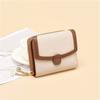 Women’s Short Wallet PU Leather Bifold Wallet with Zipper Coin Pocket Card Holder Compact Clutch Purse RFID Blocking Small Lady Wallet