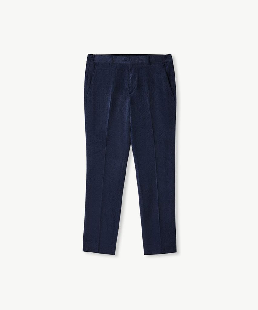STCO Diems Warm Velour Setup Pants_Navy (Classic Fit)_Depva02Csn