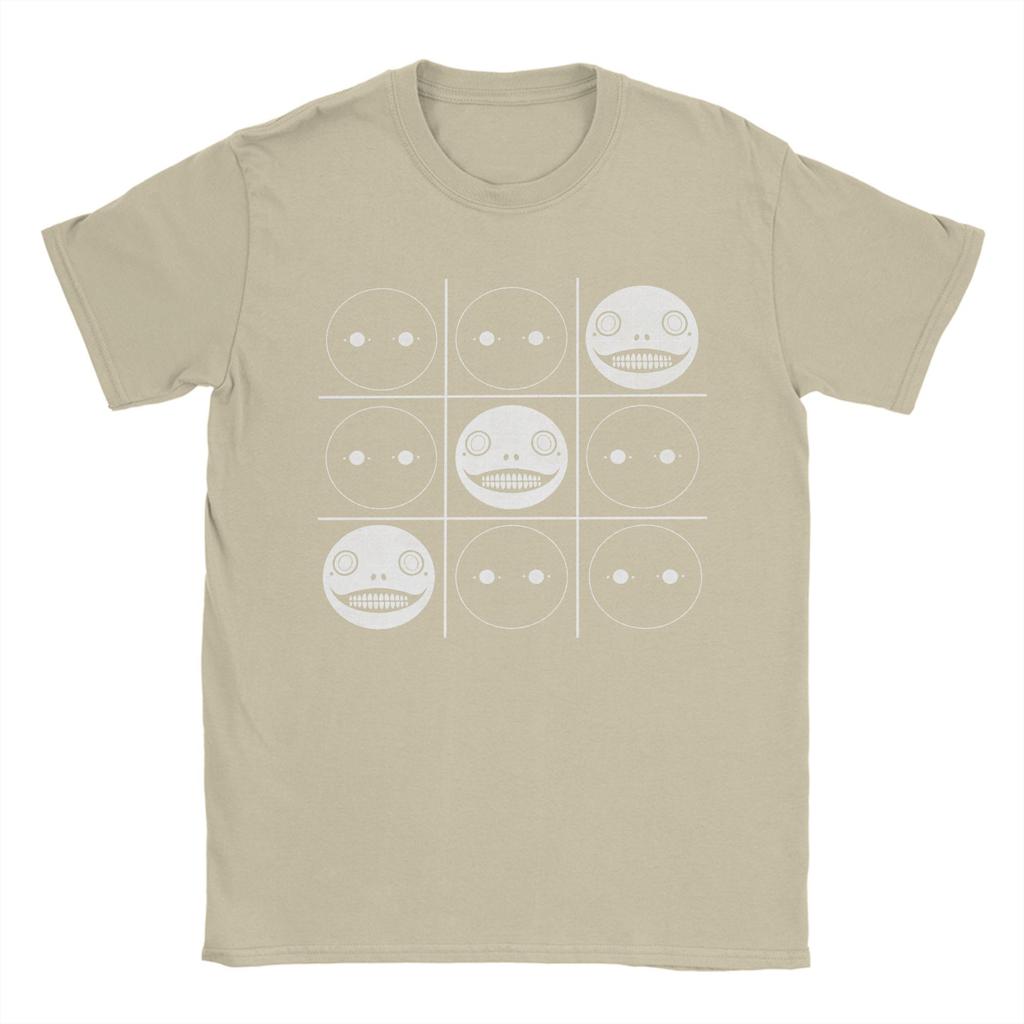 Emil NieR Automata Spel Cosplay Spel 100 Bomulls T-shirt För Män Sommar Grym Harajuku T-shirt Stor Storlek Het Rea Kläder
