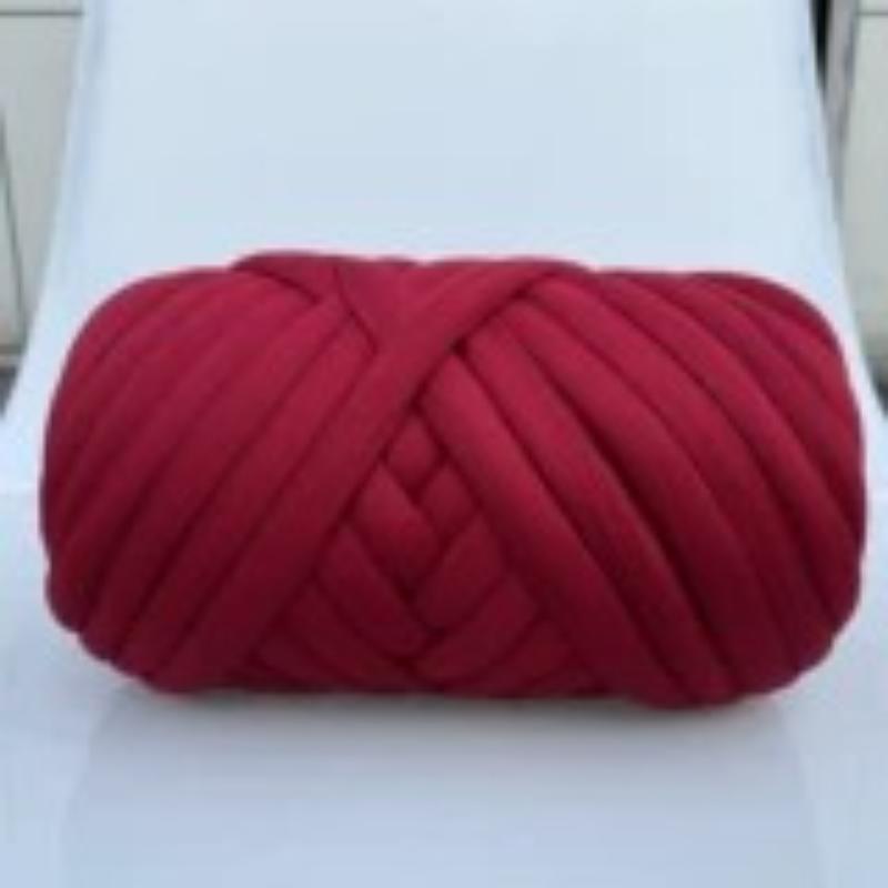 500G The New Thick Wool Yarn Core Filling Cotton Cored Hand-knitted Machine Washable Can Not Wash Hair