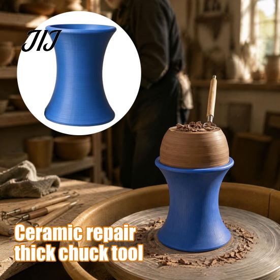 Ceramic Centering Chuck Pottery Trimming Thick Chuck, 3D Printed Clay Tool, Device Support Holder, DIY Making Shaping Accessories Tools