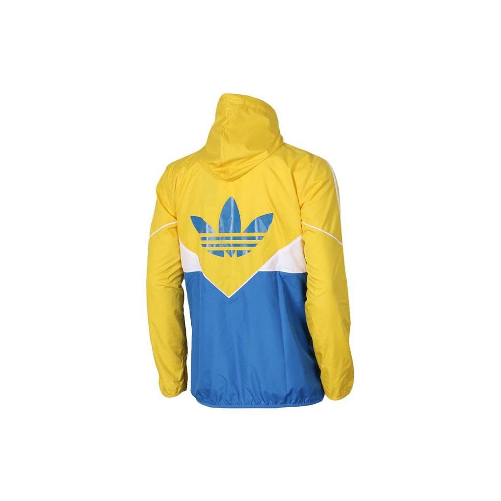 Adidas Originals Color Block Woven Windbreaker Jacket Men Jackets AZ3994