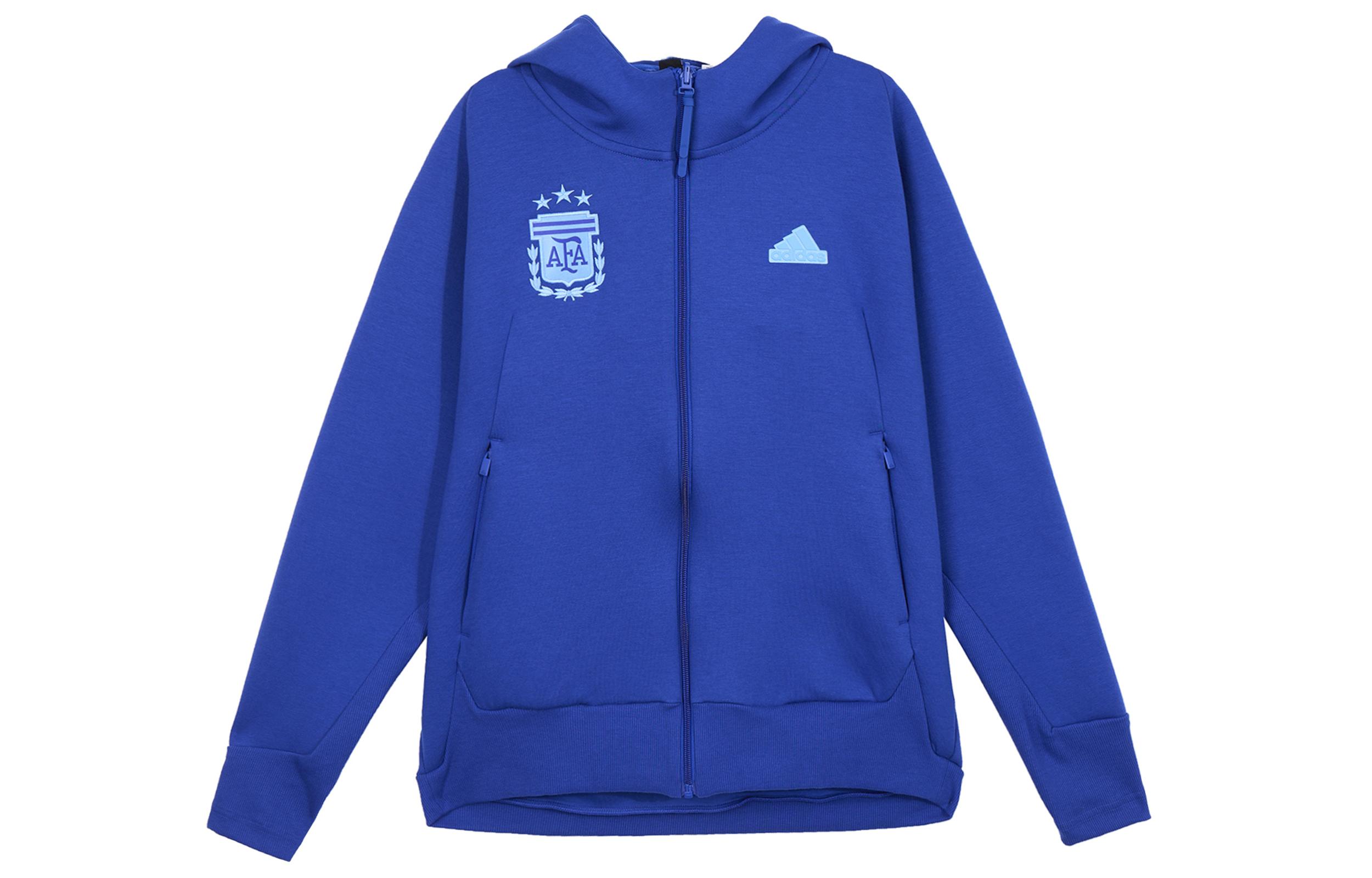 Adidas Argentina Team Jackets & Coats Men s Cobalt Blue IU2153 L