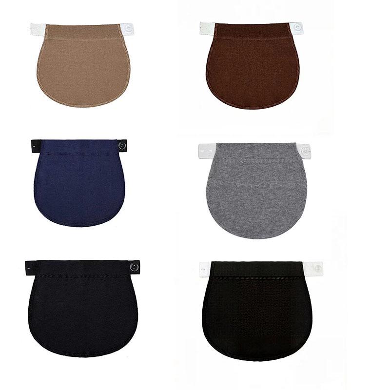 Elastic Cotton Maternity Waist Extender - Adjustable Belly Expansion Belt