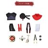 Genshin Kurumi Cosplay Costume with Deluxe Stage Holiday Gift [HOLOUN] Wig, Version, Wear, Dress, Christmas, Halloween,