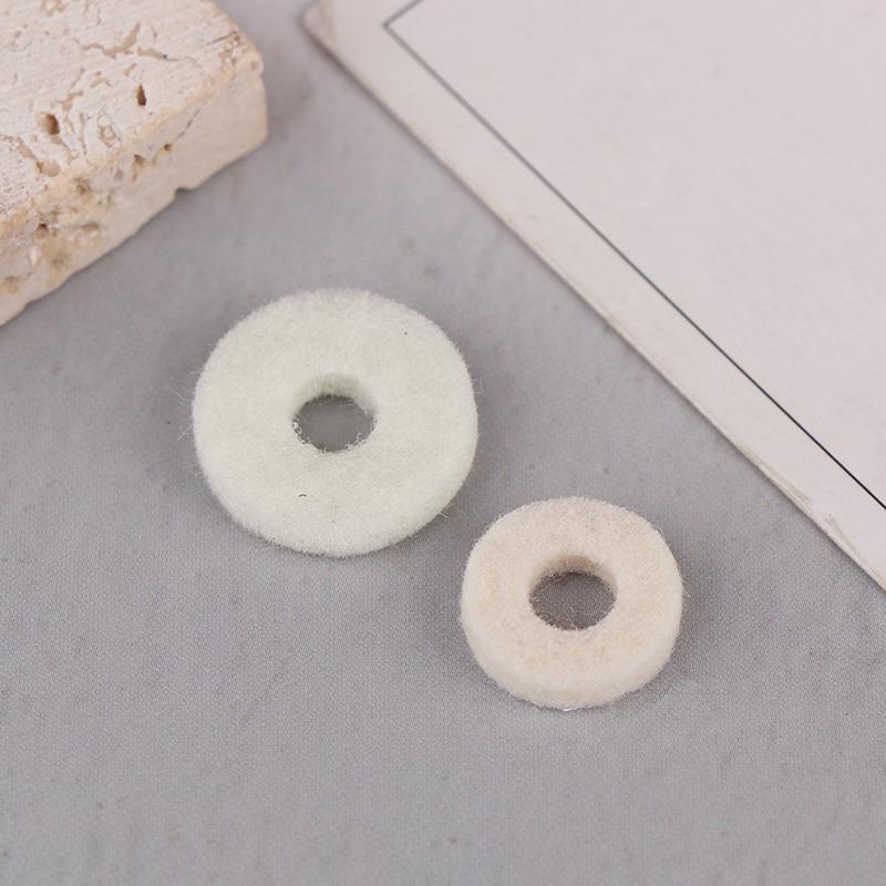 10Pcs Organ Key Felt Washers Pads For Wind Instruments Repair Replacement Parts Music Store Supply Accessories