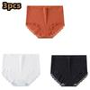3 Pcs/lot Women's Underpants Soft Cotton Panties Girls High Waist Briefs Striped Panty Sexy Female Underwear Big Size M-XXL