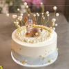 Simulation Fruit Cake 6/8 Inch Fake Cake Model Food Dessert Props Sweet Table Window Girl Boy Birthday Ornament Party Home Decor