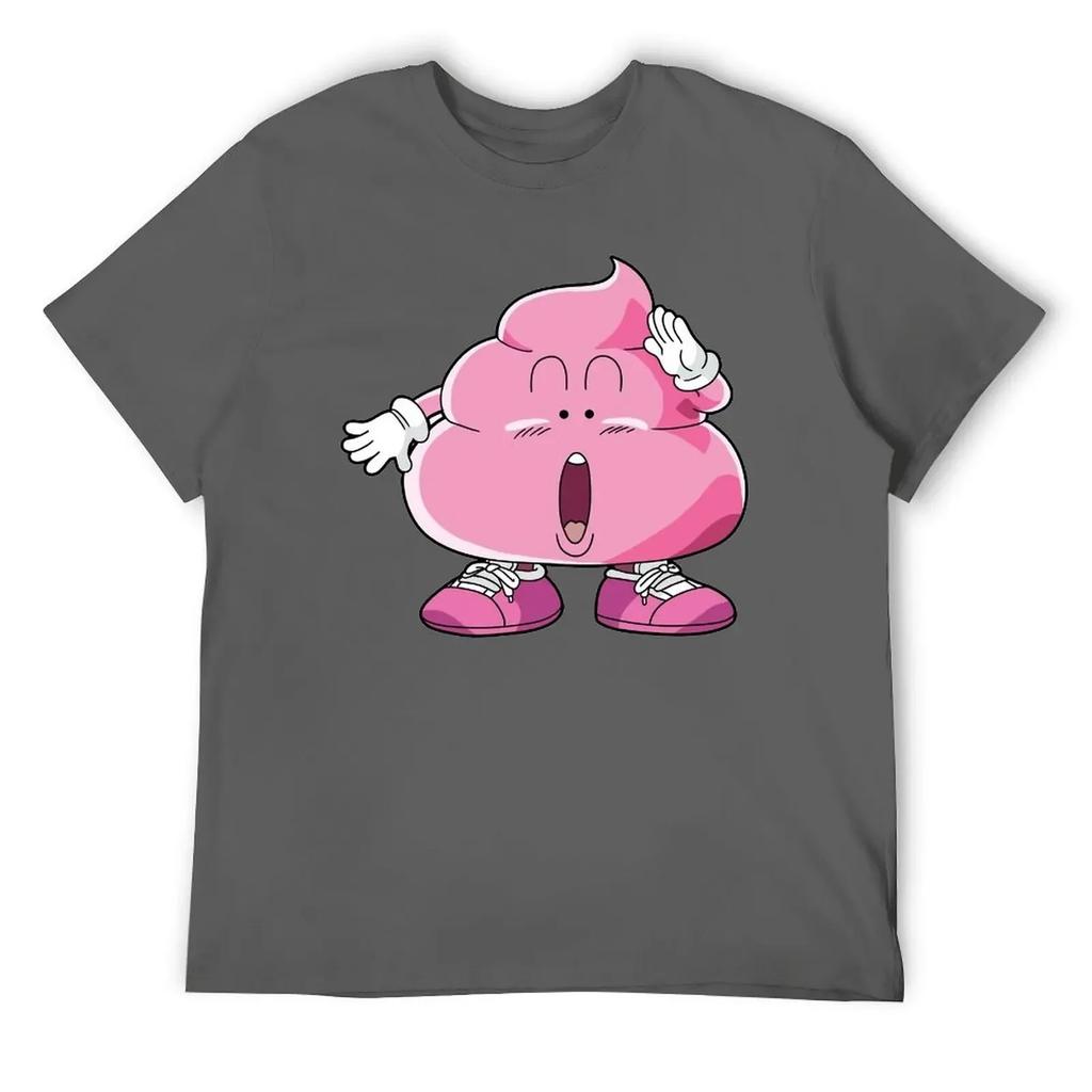 Motion T-shirts  Vintage Humor Graphic Leisure USA Size Poop Retro Japanese Dr Slump 3 Fresh T-shirt harajuku graphic