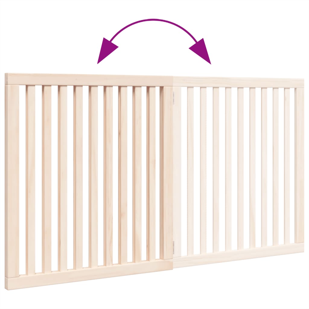 Foldable Pet Safety Gate, 2 Panels, 160 Cm