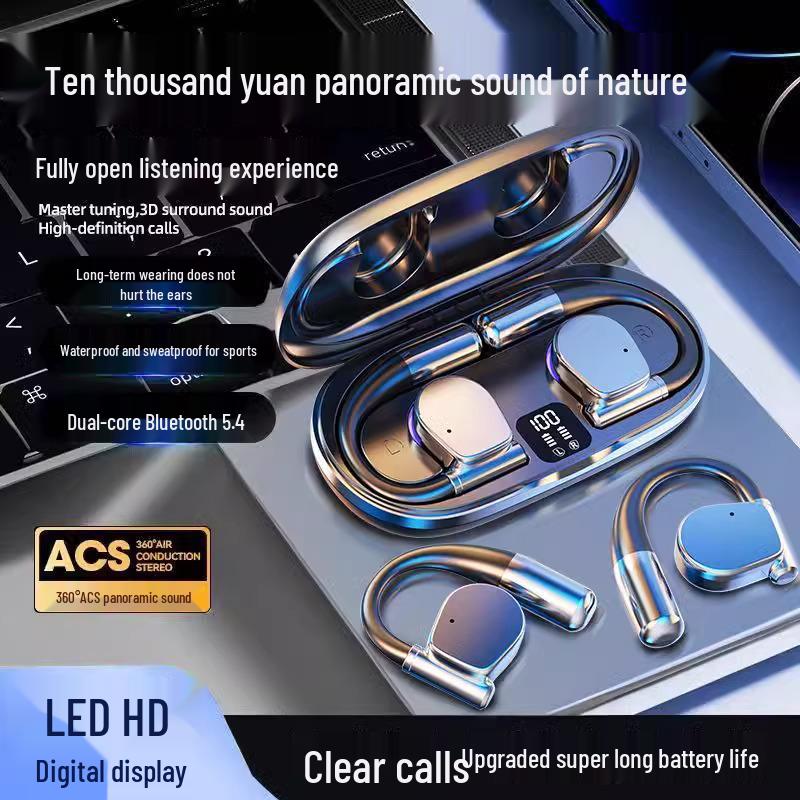 2025 M111 UV Sterilizing Open-Ear Bluetooth Headphones