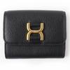 Pristine Tri-fold Wallet Mercy Small Triford Wallet Leather CHC23AP099 Used