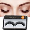 Pair A Of Black Fake Eyelashes Simulation Nude Makeup Beauty Woman Products