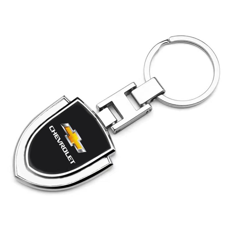 3D Metal Car Styling Keychain Key Chain Rings Pendant for Chevrolet Captiva Colorado Cruze Spark Malibu Trax Aveo Accessories