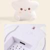 Star Dormitory Silicone LED Night Light, Warm Color, Cute Bedside Atmosphere Lamp, Sleep Companion, Tap To Illuminate.