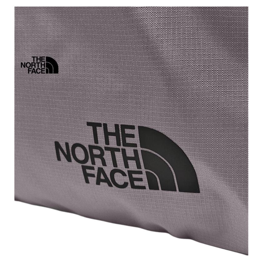 The North Face 23L Urban Lightweight Tear-Resistant Hiking Backpack Unisex Backpacks Nylon Walnut-Gray Long-Twilight-Purple NF0A8HNS