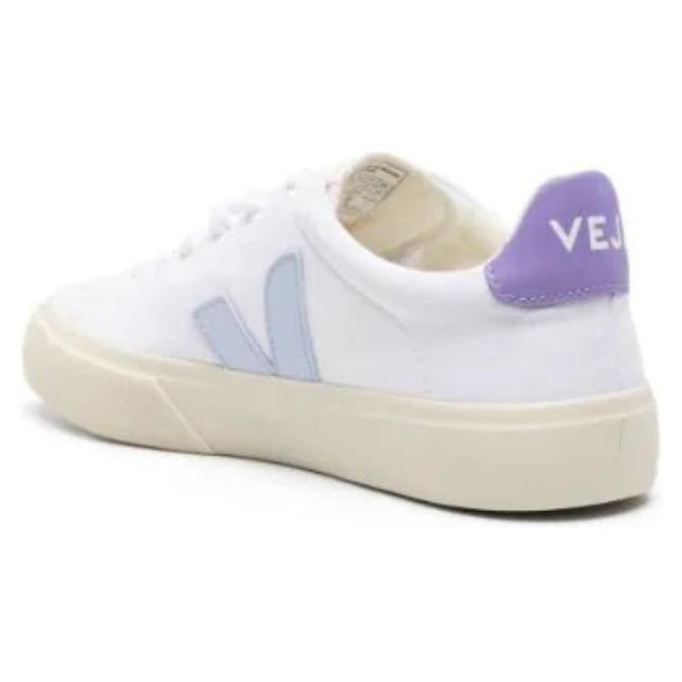 VEJA Comfortable Round Toe Low top Skateboard Shoes Women's White CA0103500