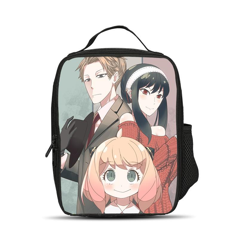 SPY×FAMILY IJszak Lunchtas Veelzijdig Cartoon Grote Capaciteit Sterke Prestaties Beste Cadeau voor Jongens en Meisjes School Verjaardag