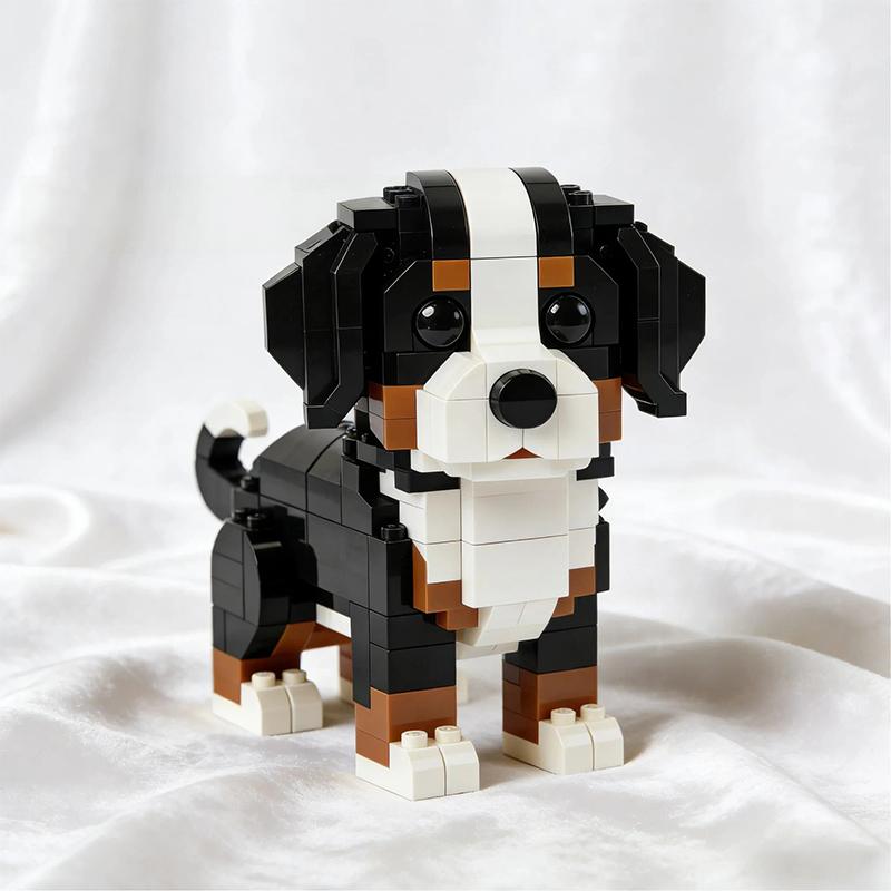 

Valentine s Day Sausage Dog Building Blocks Set Cool Love With Sunglasses Dog New Year Gifts Children s Day Surprise