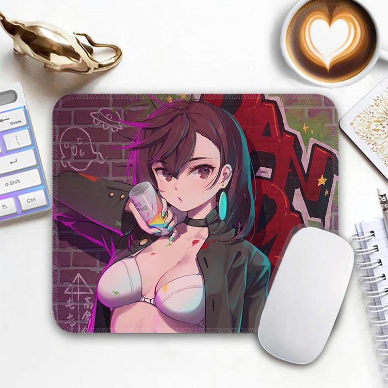 Sexy Anime Standard Mouse Pad Edge Stitched Small Mizuhara Chizuru R_Rent A Girlfriend Anime Mousepad Non-Slip Office Mousemats