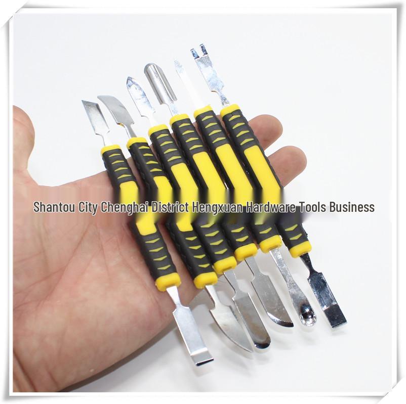 6-Piece Durable Stainless Steel Pry Bar Set for Mobile Phone Disassembly