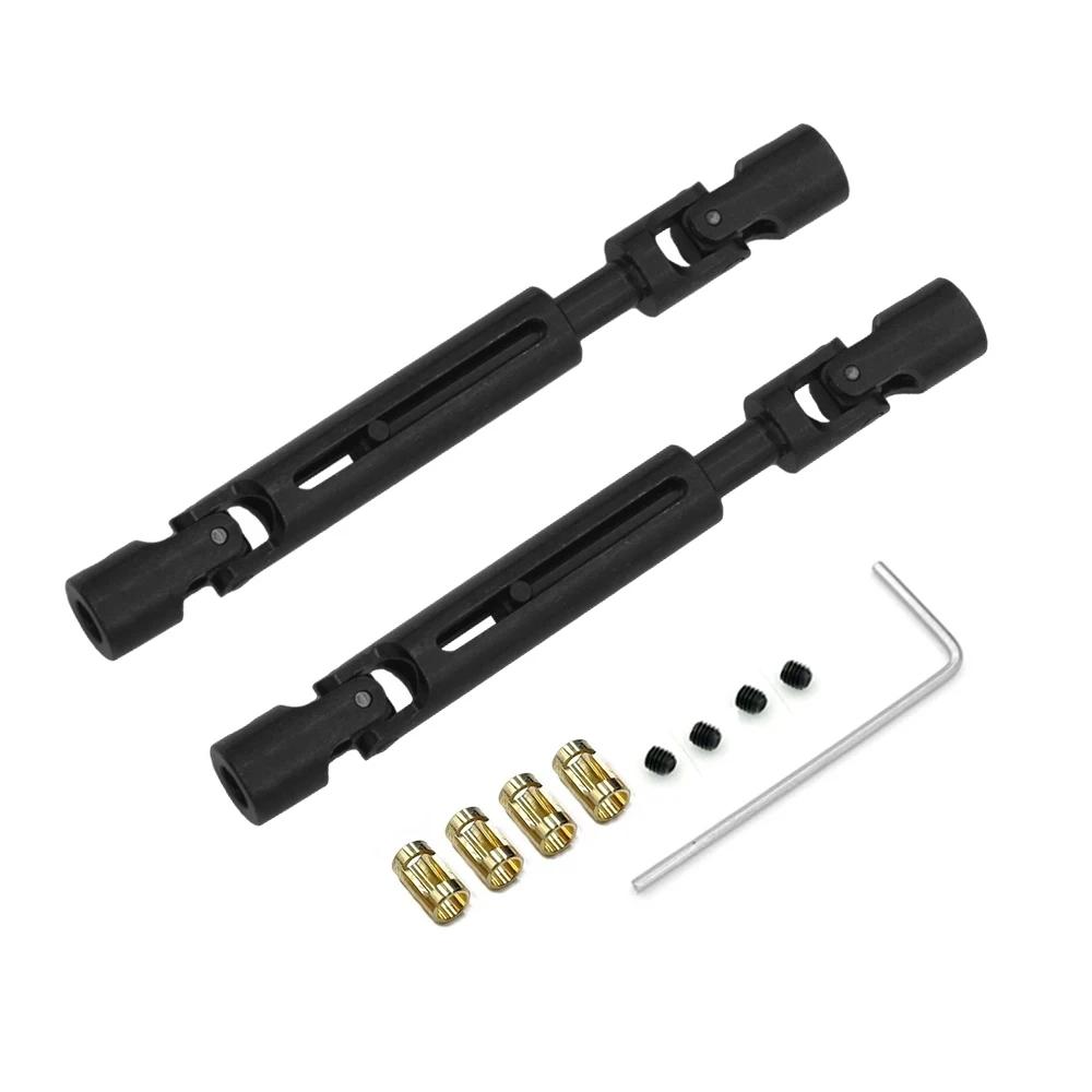 Metal Drive Shaft CVD with 3mm to 4mm Bushing Suitable for MN78 MN82 LC791/12 RC Car Upgrade Parts Accessories