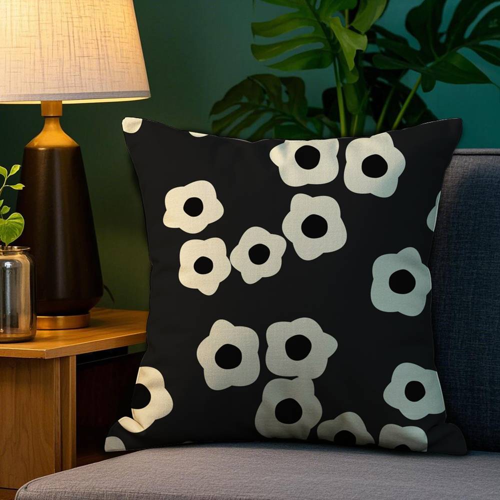 Luxury Pillow Case Sofa Living Room Bedroom Double-sided Printing Brand O-Orla Kiely Square Cushion Nap Time Pillow Case