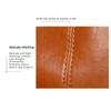 Womens Stylish PU Leather Handbag Woven Handle Adjustable Strap Single Shoulder Bag Handheld Crossbody Design Daily Bag for Commute Casual Activities