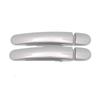 Carbon Fiber Pattern Exterior Door Handle Stickers for Seat Leon MK2 1P FR Cupra