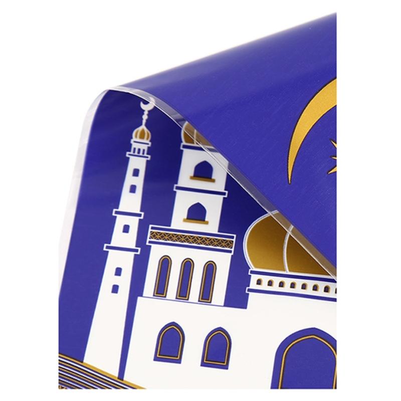 50/100Pcs Eid Mubarak Gift Bags with Rope Holiday Packaging Pouches for Children Girl Boy Birthday Party Wrapping