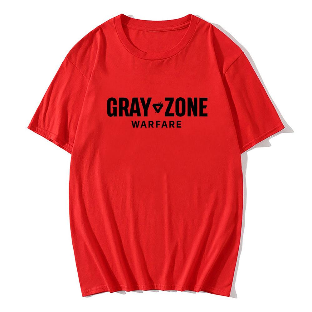 Game Gray Zone Warfare T-shirt Short Sleeve Summer O-neck Tshirts Fashion Unisex Streetwear Casual Men/Women Tees