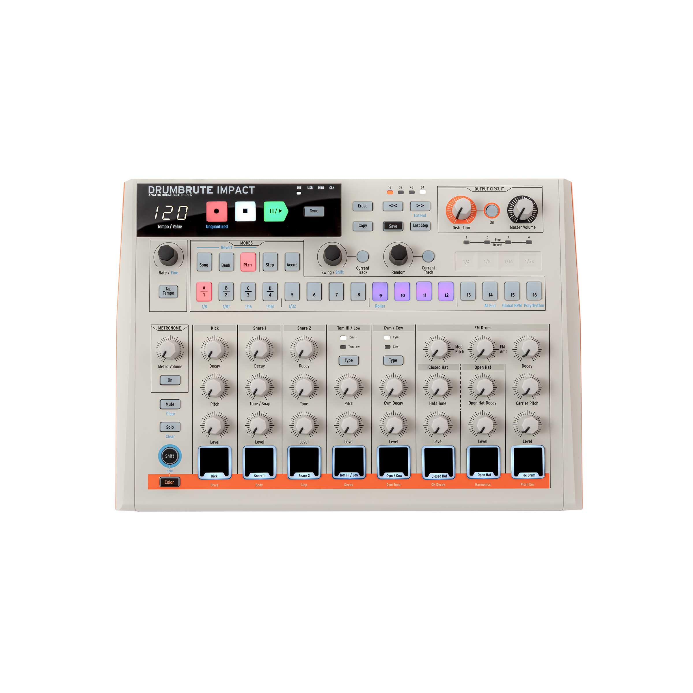 

ARTURIA Analog Drum Machine DrumBrute Impact 1984