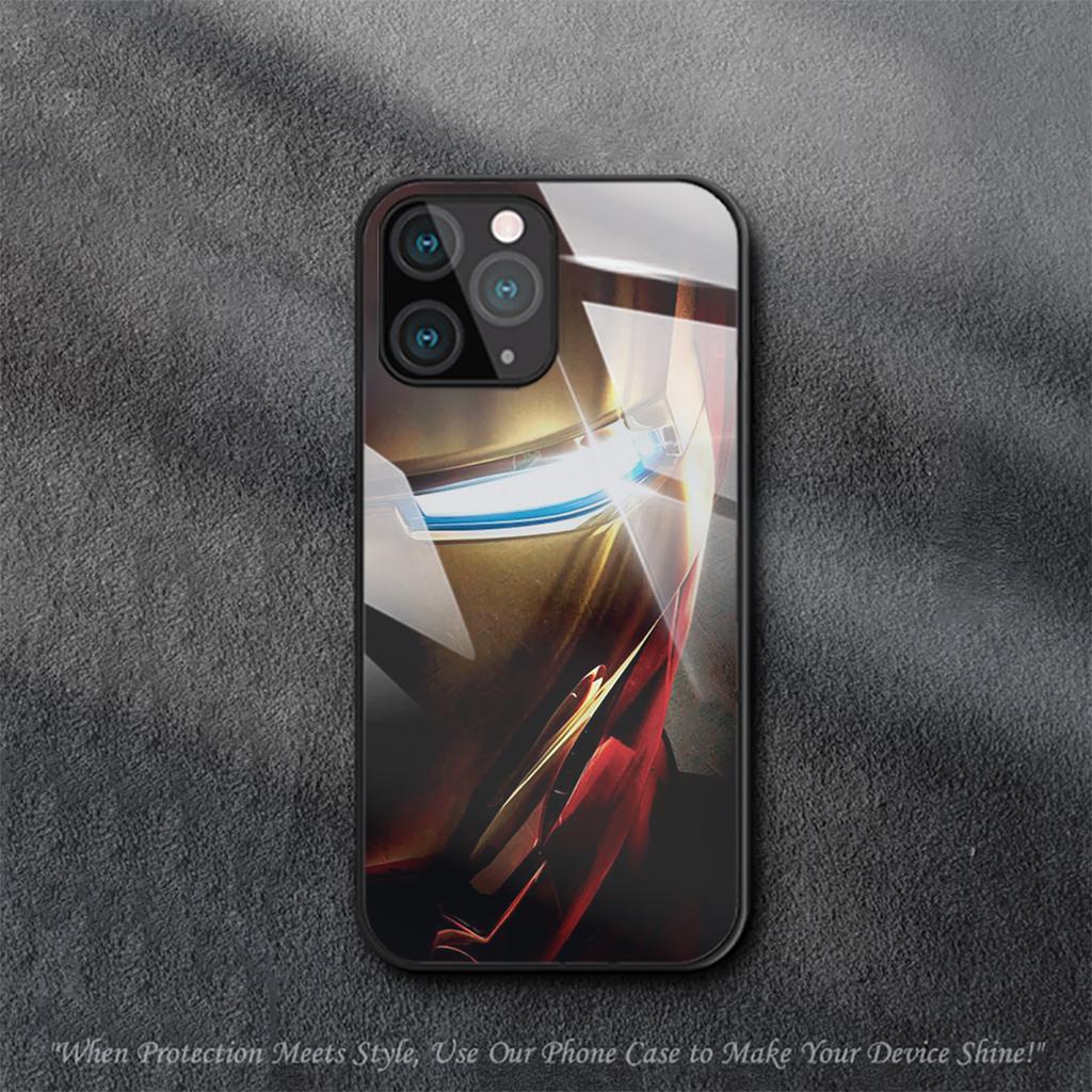 Irons Hero Robot Man Case For iPhone Samsung Galaxy Redmi Note S 17 16 15 14 13 20 24 25 54 Pro Max Ultra Fe Tempered Glass Cover