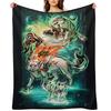 Okami Generations Throw Blanket Anime Bed Linens Flannels for Sofa Blankets