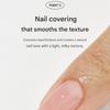 OHORA Natural Glow Milk Syrup Nail Enhancer Earl Grey, 15ml
